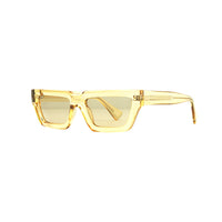 IVY | Transparent Yellow | Brown Gradient Lens | Polarized Sunglasses