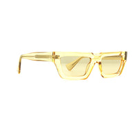 IVY | Transparent Yellow | Brown Gradient Lens | Polarized Sunglasses