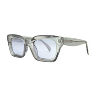 DYLAN | Polarized Sunglasses | Crystal Clear Light Grey