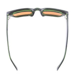 DYLAN | Crystal Clear Green | Brown Polarized Lens