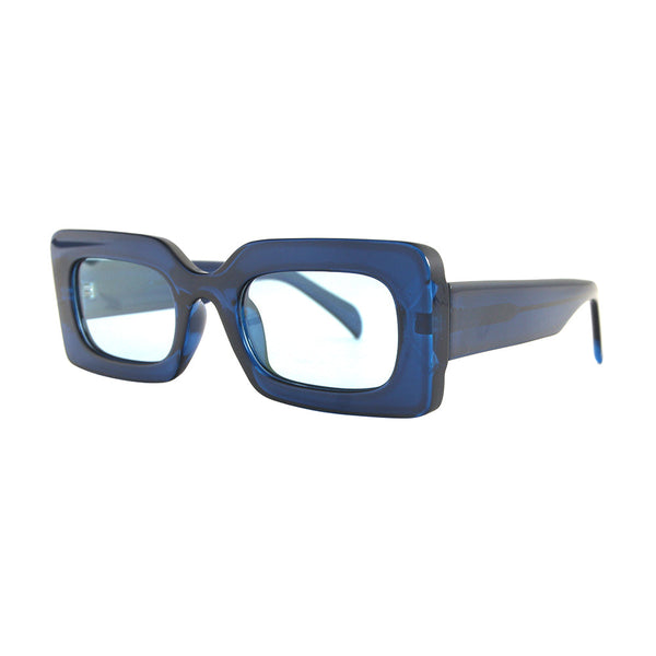 MARA | Polarized Sunglasses | Crystal Navy Blue