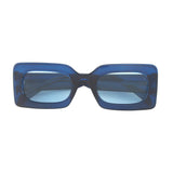 MARA | Polarized Sunglasses | Crystal Navy Blue