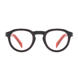 THEODORE | Black | Transparent Red | Blue Light