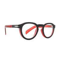 THEODORE | Black | Transparent Red | Blue Light