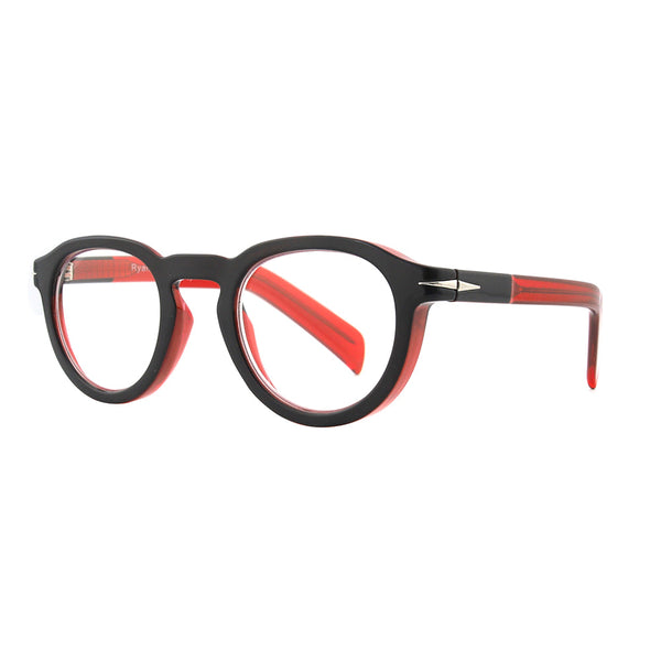 THEODORE | Black | Transparent Red | Blue Light