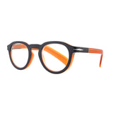 THEODORE | Navy Blue | Transparent Orange | Blue Light