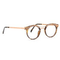 ALESSA | Rose Gold Metal Frame | Tortoise Accents