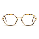 MEL | Matte Gold Metal Frame | Tortoise Accent