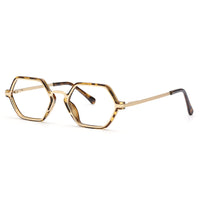 MEL | Matte Gold Metal Frame | Tortoise Accent