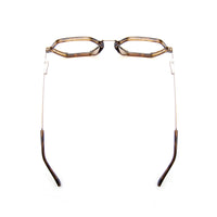 MEL | Matte Gold Metal Frame | Tortoise Accent