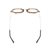 MEL | Matte Gold Metal Frame | Tortoise Accent