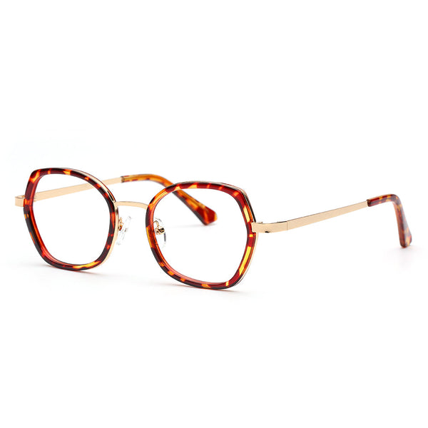 MELISSA | Gold Metal Frame | Tortoise Accent