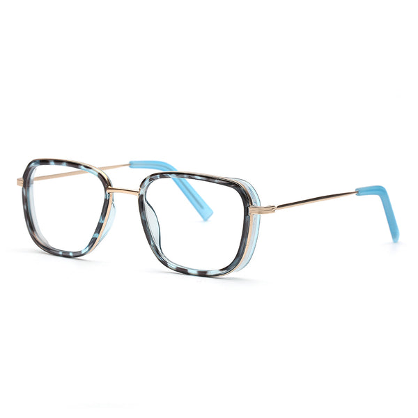 ART | Gold Metal Frame | Light Blue Tortoise