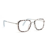 ART | Silver Metal Frame | Light Grey Tortoise