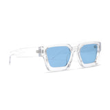 ZION | Clear | Blue Lens | Polarized Sunglasses