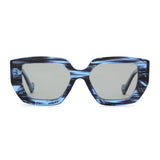 NYLA | Polarized Sunglasses | Blue | Black Streaks