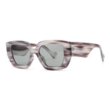 NYLA | Polarized Sunglasses | Grey | Black Streaks