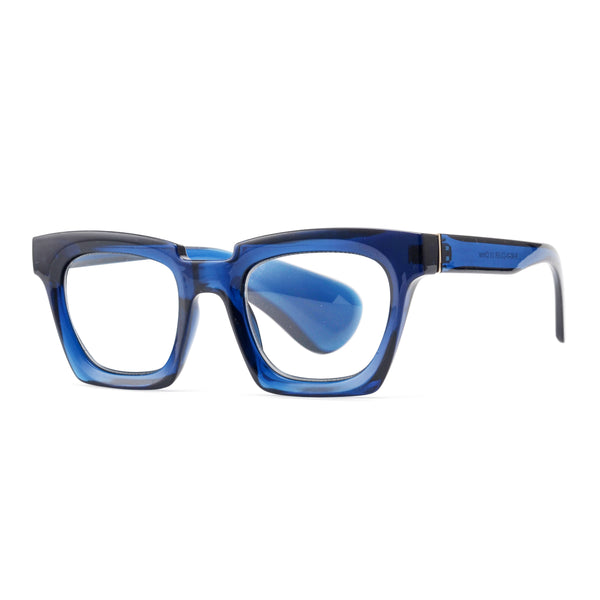 DECCO | Transparent Navy Blue | Blue Light