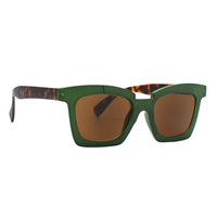 REMY | Matte Green | Tortoise | Tinted Readers